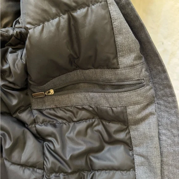 Nau Women's Charcoal Hooded Down Ski Jacket S RN 119269 - Picture 7 of 13